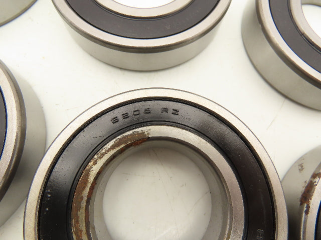 HRB 6208 RZ Deep Groove Ball Bearing 40mm Bore 80mm OD Lot of 7