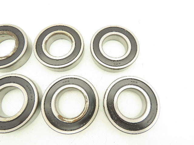 HRB 6208 RZ Deep Groove Ball Bearing 40mm Bore 80mm OD Lot of 7
