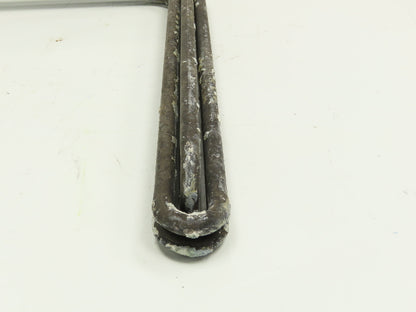 Shinnichi Dennetsu FUS Immersion Tank Heater Element L-Tube 10Kw 200V 3PH 23"