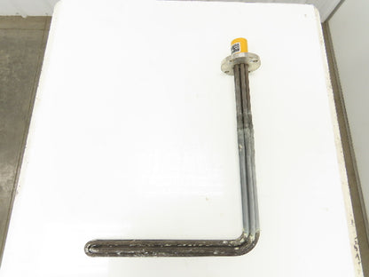 Shinnichi Dennetsu FUS Immersion Tank Heater Element L-Tube 10Kw 200V 3PH 23"