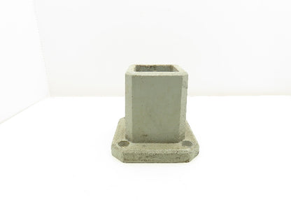 Hoffman C-CS8BB HMI Support Arm Base Bracket 80x80mm Floor mount