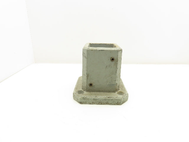 Hoffman C-CS8BB HMI Support Arm Base Bracket 80x80mm Floor mount