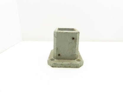 Hoffman C-CS8BB HMI Support Arm Base Bracket 80x80mm Floor mount