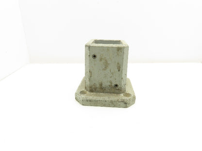 Hoffman C-CS8BB HMI Support Arm Base Bracket 80x80mm Floor mount