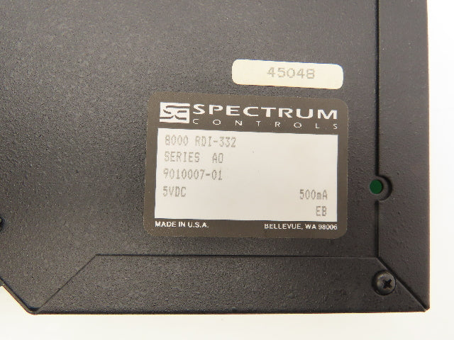 Spectrum RDI-332 PLC 32 Channel Input Module Lot of 2