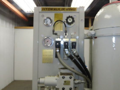 Hydraulik Ring 2-Pump Hydraulic Power Unit 100 Gal 5000psi 7/20 GPM 11/17Hp 480V