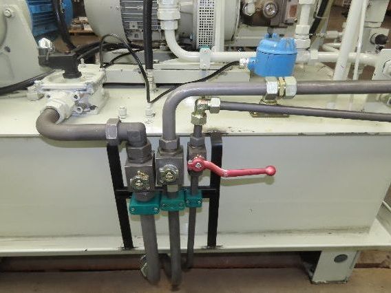 Hydraulik Ring 2-Pump Hydraulic Power Unit 100 Gal 5000psi 7/20 GPM 11/17Hp 480V