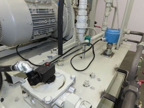 Hydraulik Ring 2-Pump Hydraulic Power Unit 100 Gal 5000psi 7/20 GPM 11/17Hp 480V