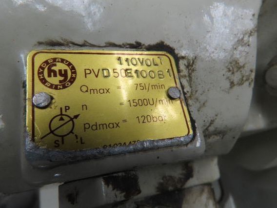 Hydraulik Ring 2-Pump Hydraulic Power Unit 100 Gal 5000psi 7/20 GPM 11/17Hp 480V