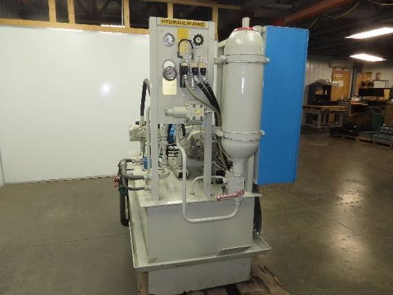 Hydraulik Ring 2-Pump Hydraulic Power Unit 100 Gal 5000psi 7/20 GPM 11/17Hp 480V