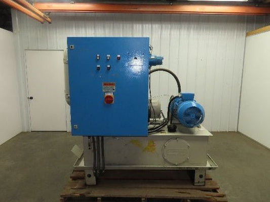 Hydraulik Ring 2-Pump Hydraulic Power Unit 100 Gal 5000psi 7/20 GPM 11/17Hp 480V