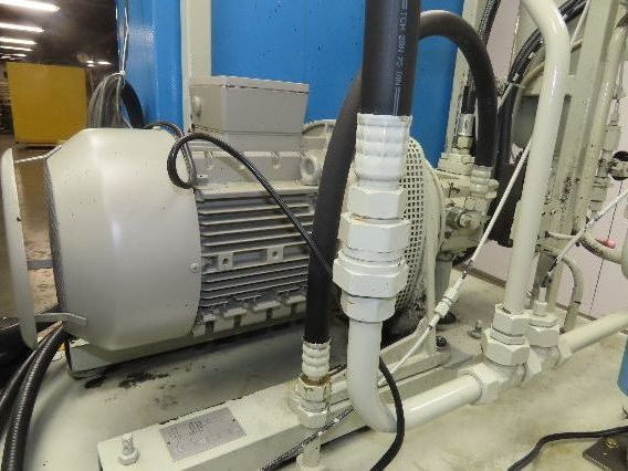 Hydraulik Ring 2-Pump Hydraulic Power Unit 100 Gal 5000psi 7/20 GPM 11/17Hp 480V