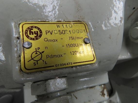 Hydraulik Ring 2-Pump Hydraulic Power Unit 100 Gal 5000psi 7/20 GPM 11/17Hp 480V