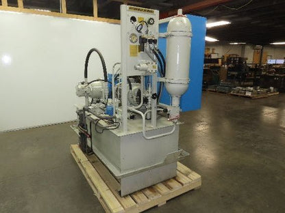 Hydraulik Ring 2-Pump Hydraulic Power Unit 100 Gal 5000psi 7/20 GPM 11/17Hp 480V