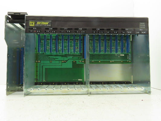 Square D HRK-200 PLC 16-Slot Chassis Rack
