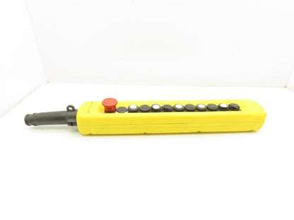 Telemecanique XAC-A12 Crane Hoist 12-Station Pushbutton Control Pendant 2-Speed