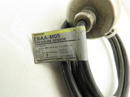 Omron E8AA-M05 Stainless Pressure Sensor 12-24VDC