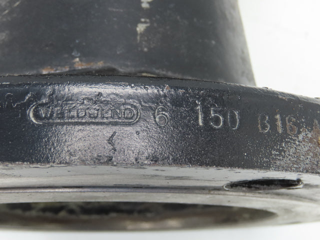 Weldbend 6"x 5" Flanged Concentric Reducer Pipe Fitting #150 Ductile Iron 9"L