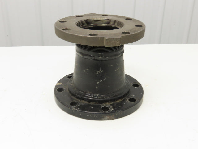 Weldbend 6"x 5" Flanged Concentric Reducer Pipe Fitting #150 Ductile Iron 9"L