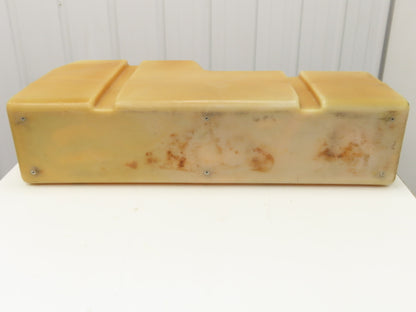 25 Gal Fuel Tank Polyethylene Plastic Slim Narrow Water Tank 10"W x 42"L