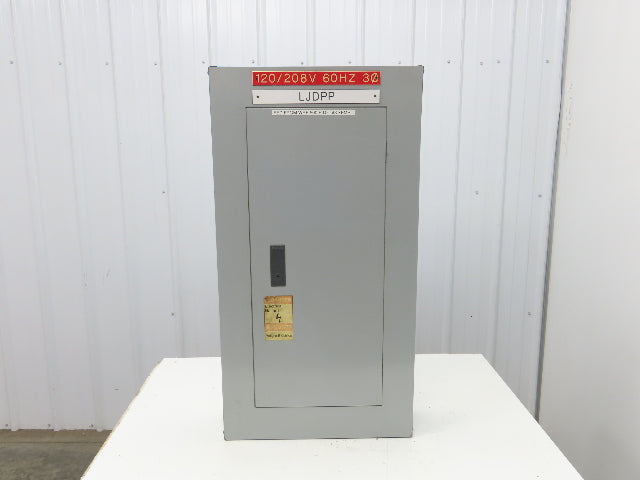 Siemens S1C30QJ200CTS Load Center Panel Board 250A 208Y/120V 3Ph 4W Main Breaker