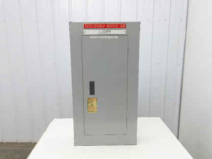 Siemens S1C30QJ200CTS Load Center Panel Board 250A 208Y/120V 3Ph 4W Main Breaker