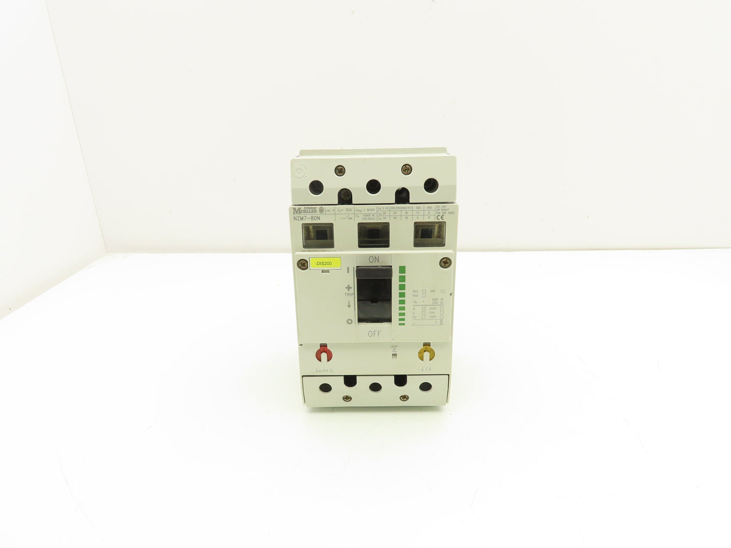 Moeller NZM7-80N Circuit Breaker 80A 690VAC 3 Pole