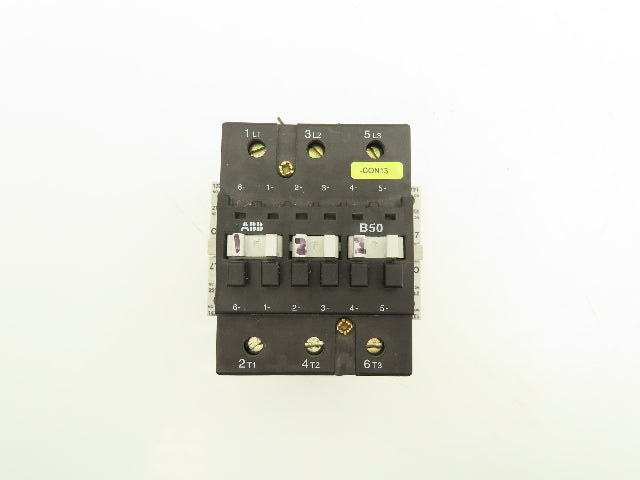ABB B50 Contactor 120V Coil 65A 600V 50HP 3 Pole