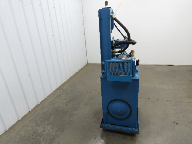 Vickers PVQ10 Hydraulic Power Unit 30 Gal 5 GPM 3000 PSI 2Hp 460V w/Oil Cooler