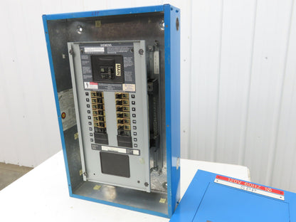 Siemens S1A18BL100CTS Load Center Panel Board 250A 240V 1Ph 100A Main Breaker