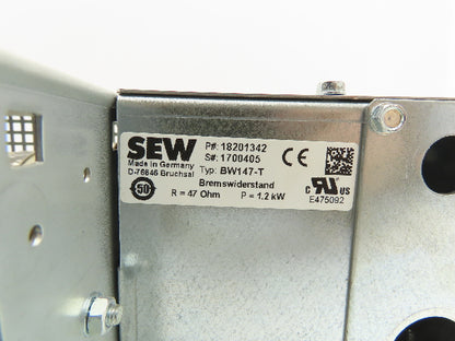Sew Eurodrive BW147-T Movidrive Braking Resistor 1.2kw 47 Ohm