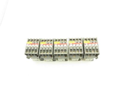 ABB N31E Contactor Relay 110-250V Coil 16A 600V Lot Of 5