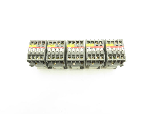ABB N31E Contactor Relay 110-250V Coil 16A 600V Lot Of 5