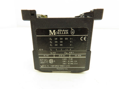Moeller DIL ER-22 Contactor 24VDC Coil 10A 600V Lot Of 6