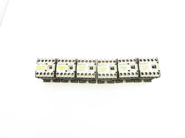 Moeller DIL ER-22 Contactor 24VDC Coil 10A 600V Lot Of 6