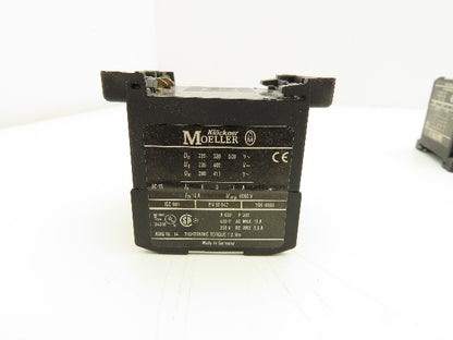 Moeller DIL ER-40-G Contactor 24VDC Coil 10A 600V Lot Of 12