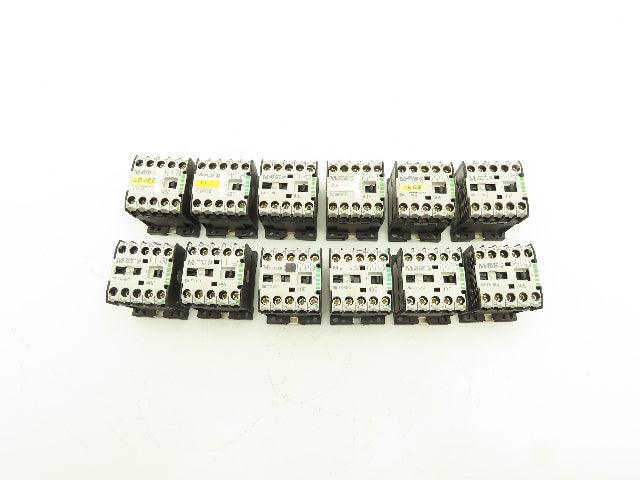Moeller DIL ER-40-G Contactor 24VDC Coil 10A 600V Lot Of 12