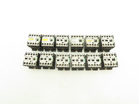 Moeller DIL ER-40-G Contactor 24VDC Coil 10A 600V Lot Of 12