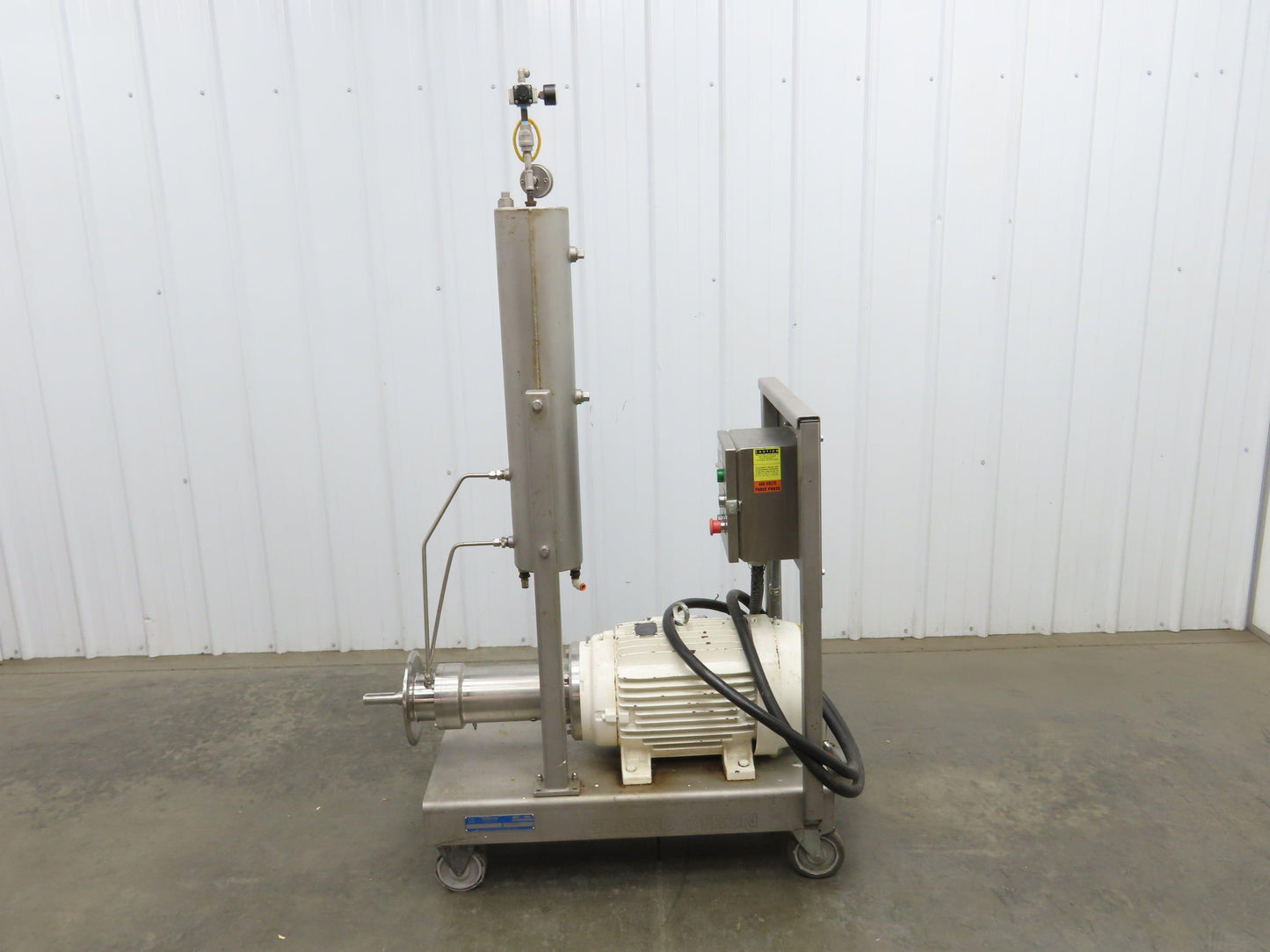 Quadro Ytron Emulsifier Pump Power Unit 20HP 3500RPM Flex-a-Seal Fluid Barrier
