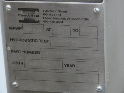 Quadro Ytron Emulsifier Pump Power Unit 20HP 3500RPM Flex-a-Seal Fluid Barrier