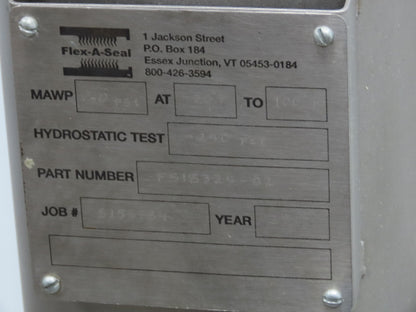 Quadro Ytron Emulsifier Pump Power Unit 20HP 3500RPM Flex-a-Seal Fluid Barrier