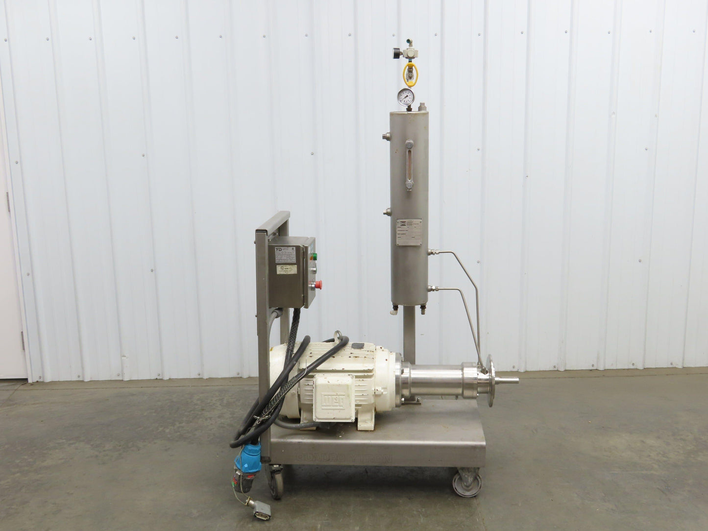 Quadro Ytron Emulsifier Pump Power Unit 20HP 3500RPM Flex-a-Seal Fluid Barrier