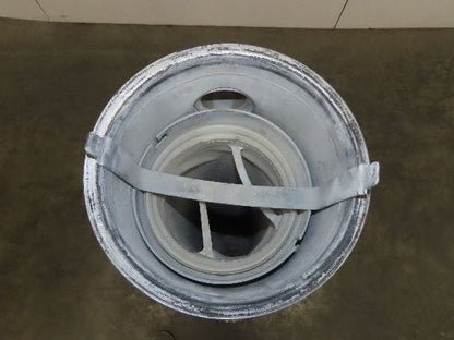SMC Stainless Bag Filter Hydraulic Basket Strainer 2" Ports 7x32" Filter