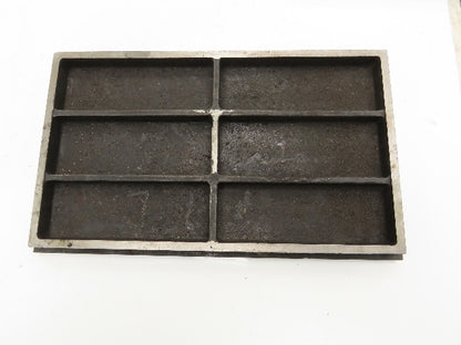 Cast Iron Layout Inspection Table Surface Plate 24"L 14.5"W 3/4" Machined Top