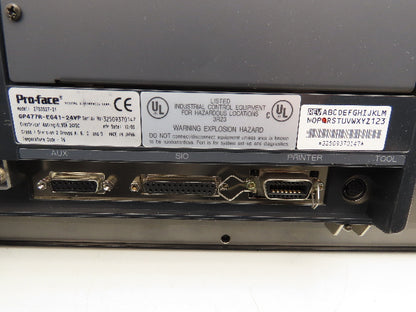 Pro-Face GP477R-EG41-24VP Operator Interface Control Panel 9.1" Display
