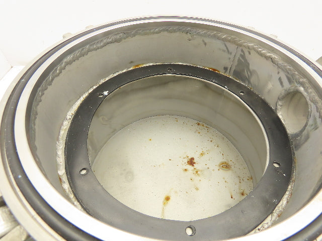 High Pressure Stainless Pot Basket Strainer Fluid Filter 1-1/4" Flanged Ports