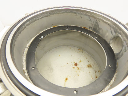 High Pressure Stainless Pot Basket Strainer Fluid Filter 1-1/4" Flanged Ports