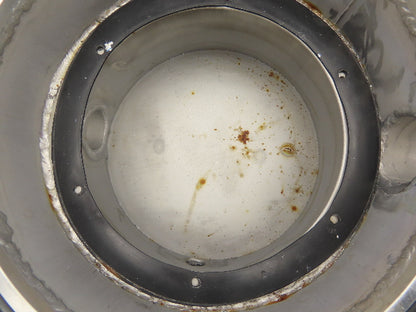 High Pressure Stainless Pot Basket Strainer Fluid Filter 1-1/4" Flanged Ports