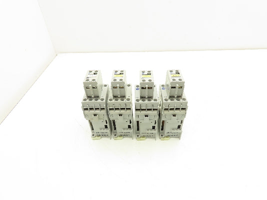 Allen Bradley 100-C09D*01 IEC Contactor 9A 3-Pole 24VDC Coil Aux 100-F  Lot of 4