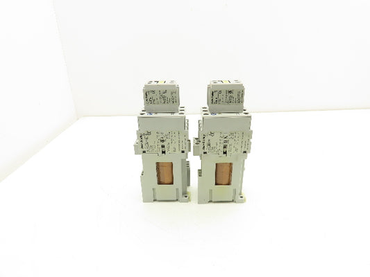 Allen Bradley 100-C30D*00 IEC Contactor 30A 3-Pole 600V 24VDC Coil  Lot of 2
